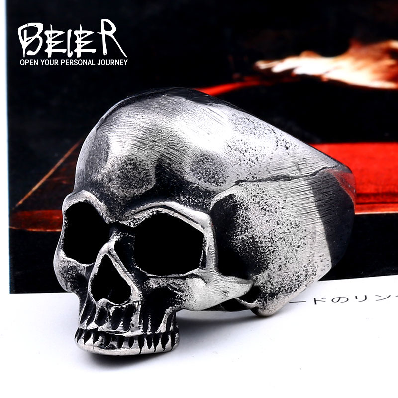 BEIER 316L stainless steel Ƽ skull men&s  ũ..